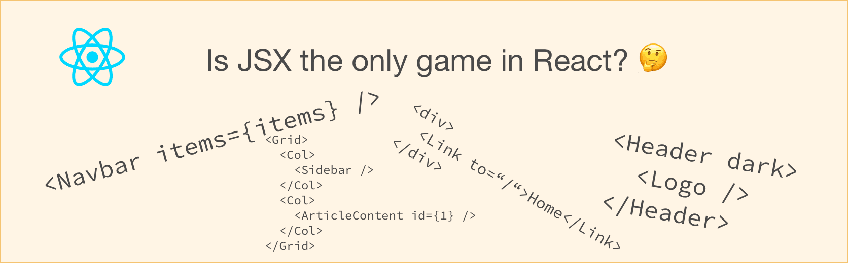 Cover image: Is JSX still relevant? Are there other options?
